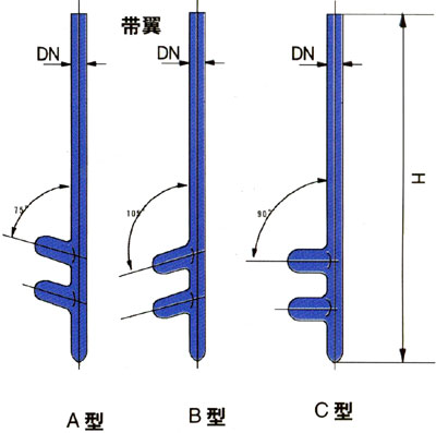 搪玻璃管套结构图