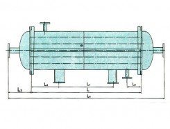 Stainless steel and carbon steel tube heat exchanger