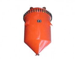 Enamel glass distillation tank